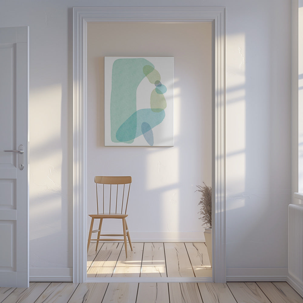 Pastellkleckse 2 | Leinwand