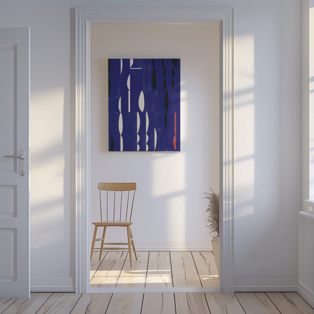 Harmonie der geometrischen Abstraktion | Leinwand