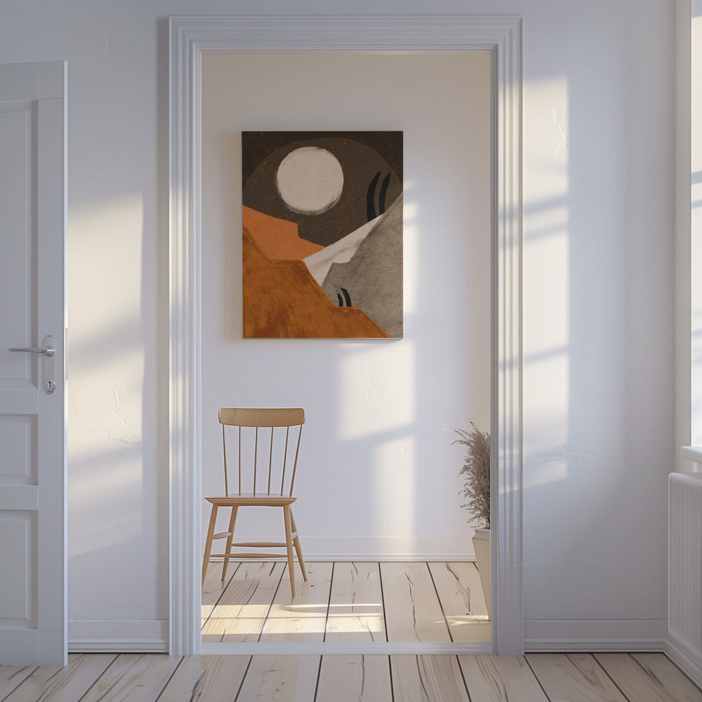 Mondlandschaft | Leinwand