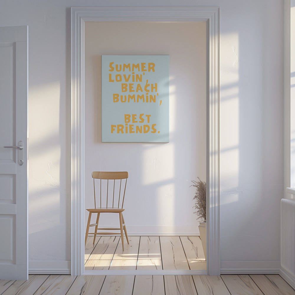 Sommerliebe... | Leinwand