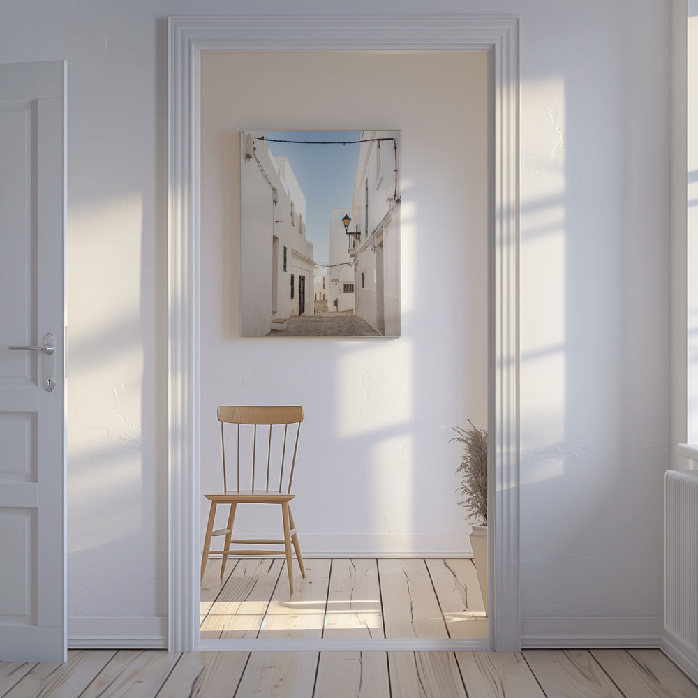 The White town of Vejer de La Frontera | Canvas