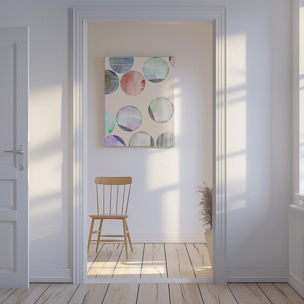 Protection Circles 1 | Canvas