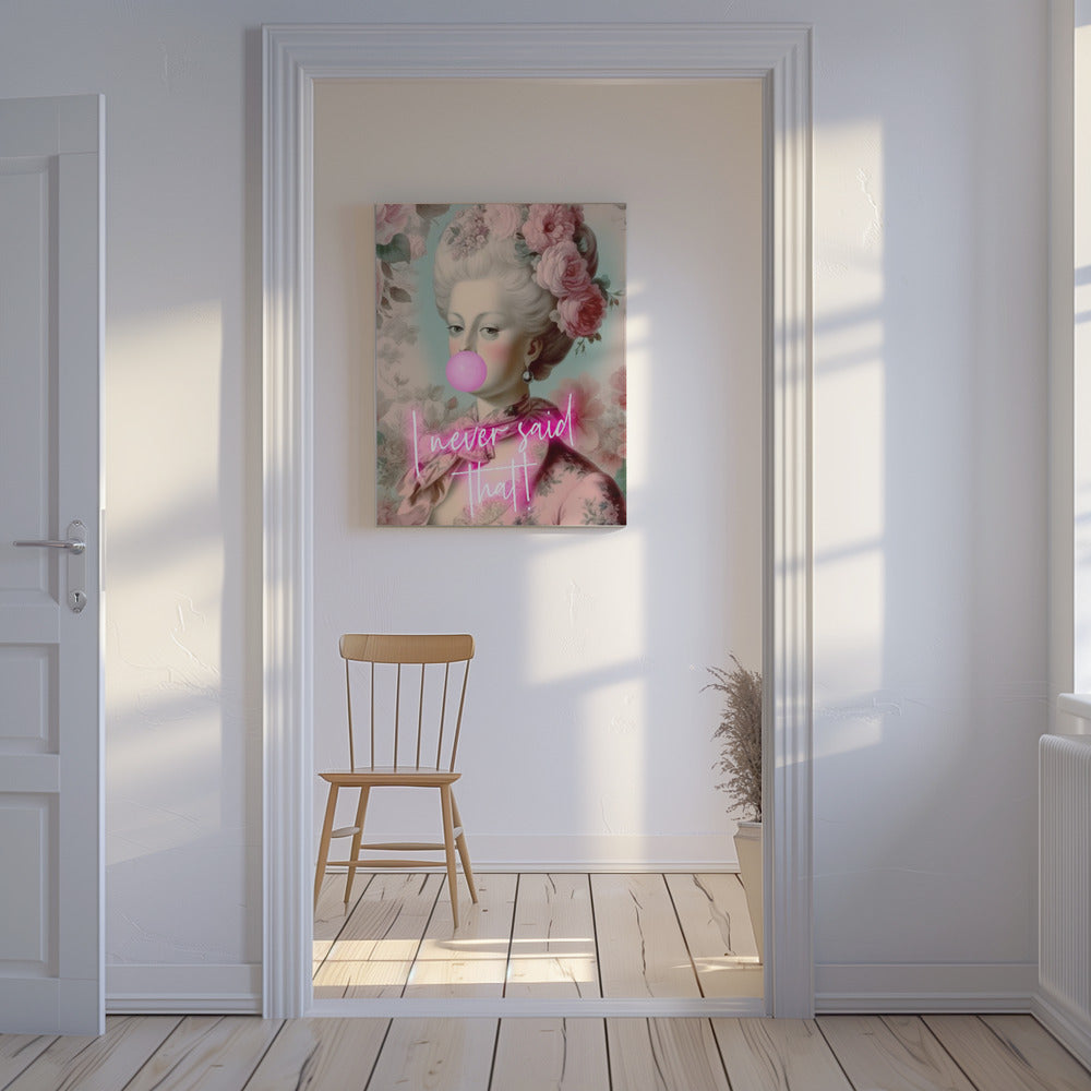 Marieantoinettenever3 Ratioiso | Leinwand