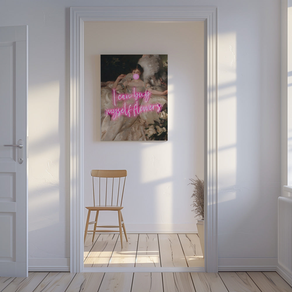 Kaufe mir selbst Blumen6 Ratioiso | Leinwand