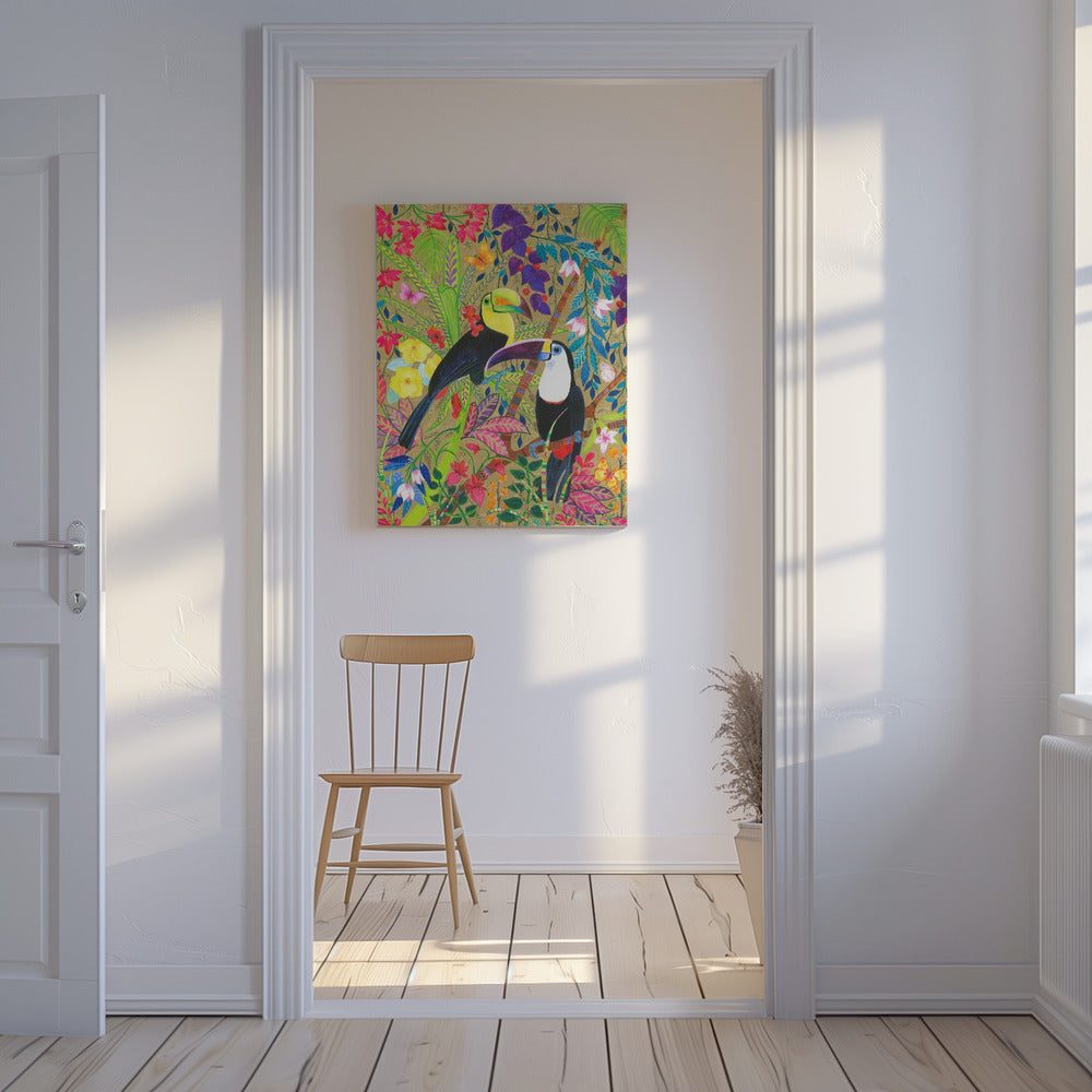 Lebhafter Geist der Tropen | Leinwand