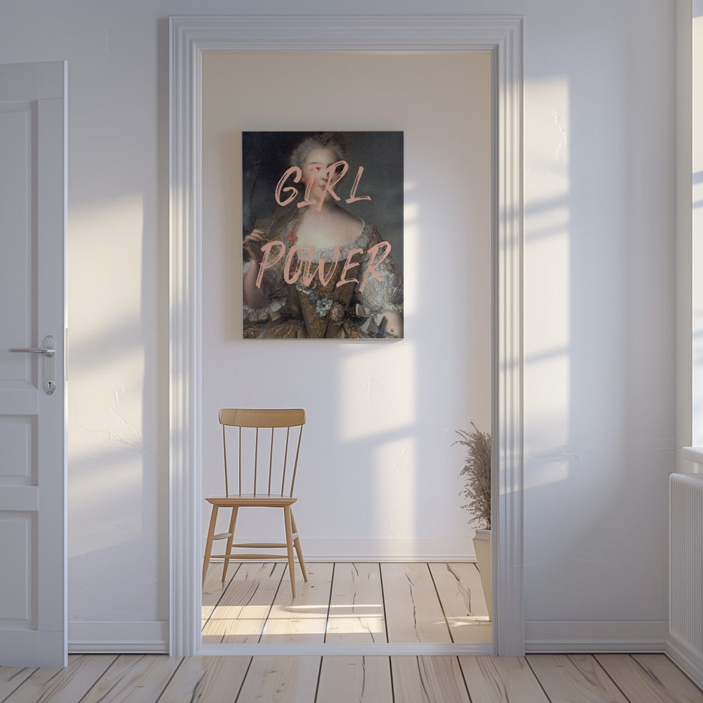 Girlpoweralteredart Ratioiso | Leinwand