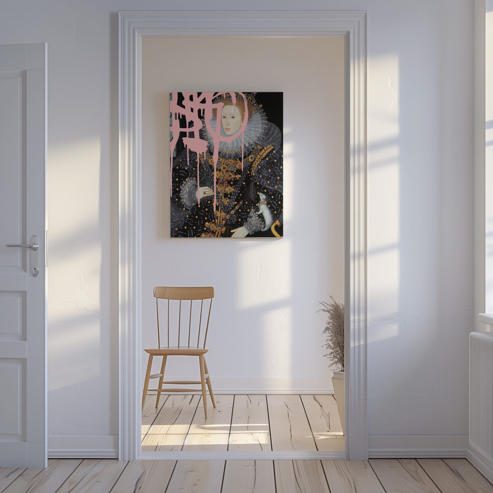 Elizabethpaintpink Verhältnis 2x3 | Leinwand