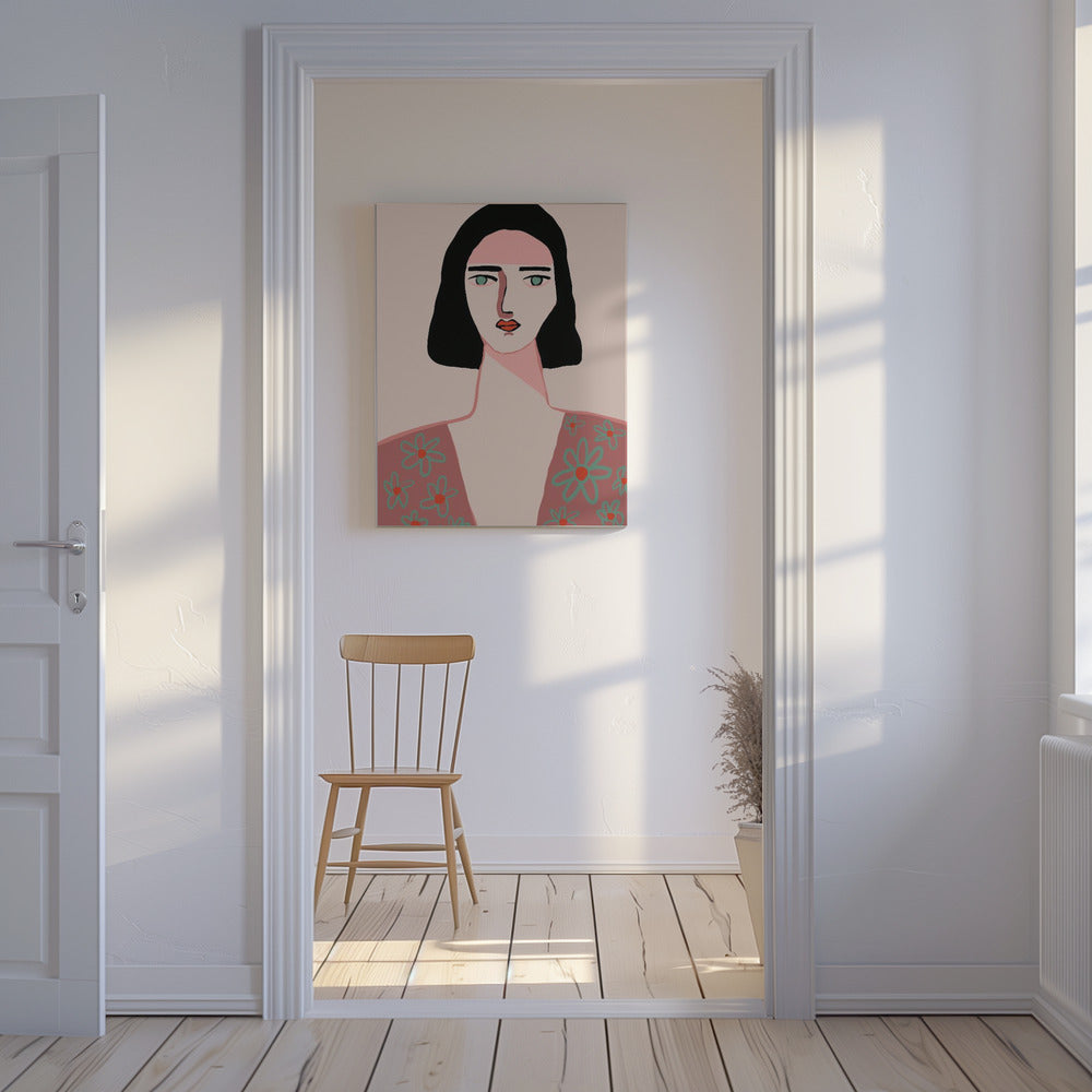 Edle Dame | Leinwand
