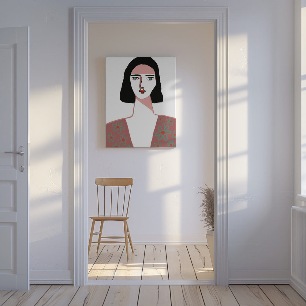 Edle Dame | Leinwand