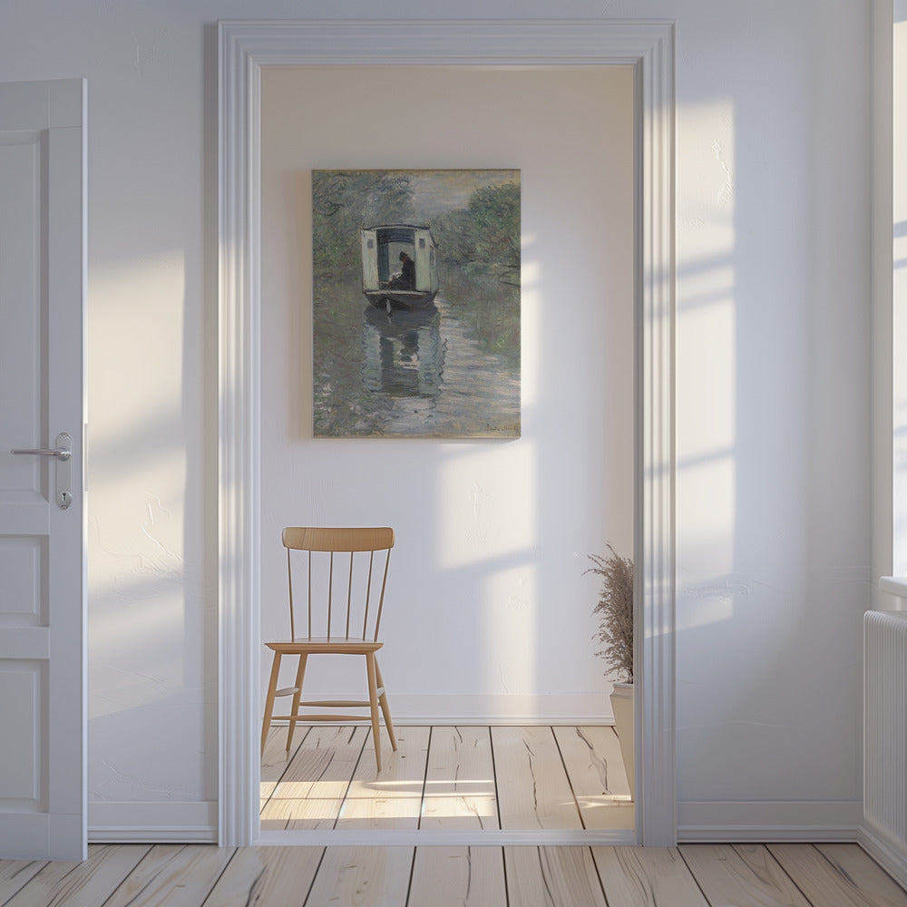 Das Studioboot (le Bateau Atelier) | Leinwand