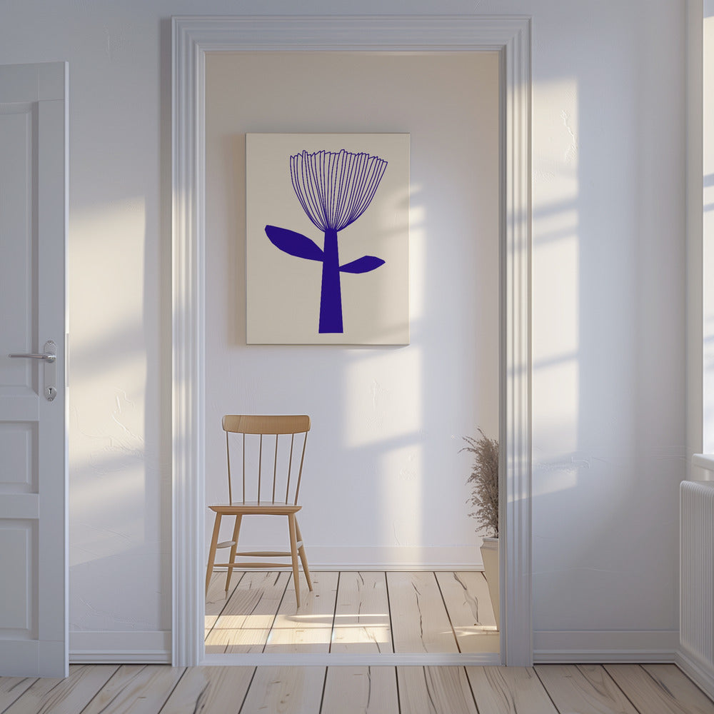 Flower Blue | Canvas