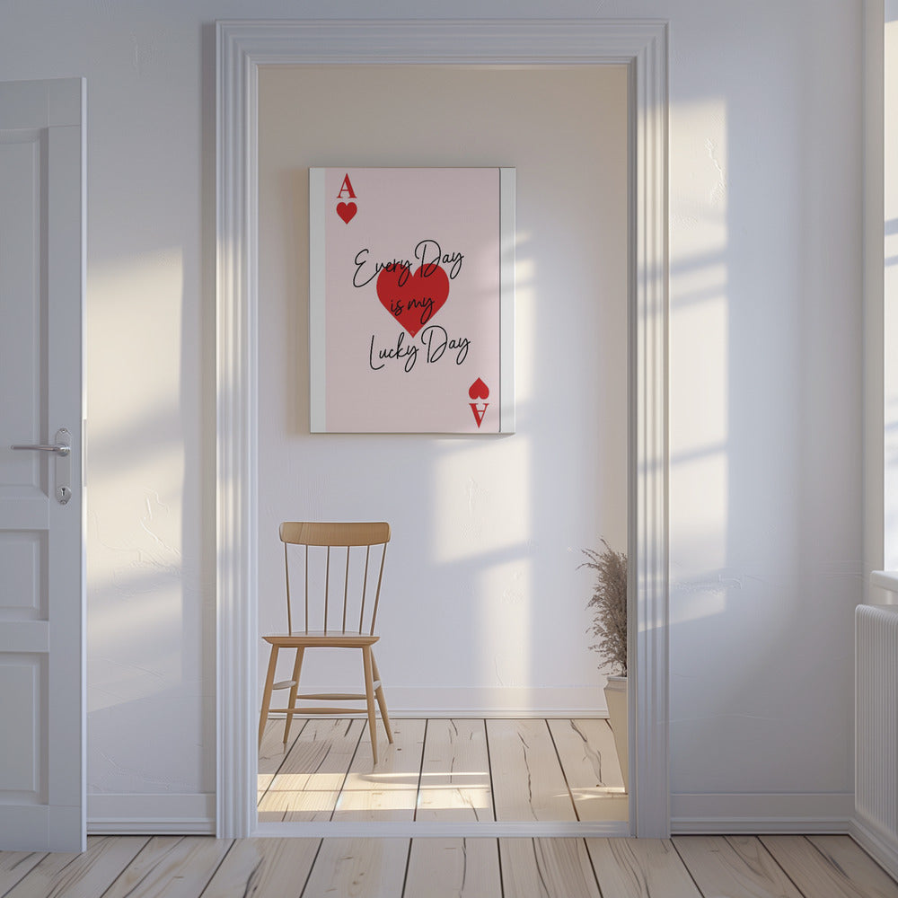Lucky Ace Hearts | Canvas