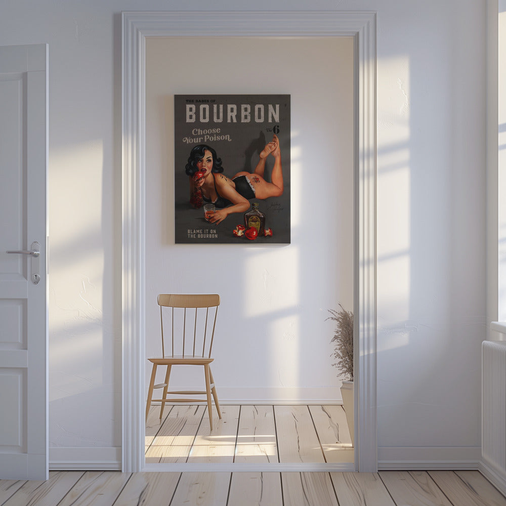 Babes of Bourbon Vol 6 Choose Your Poison Sexy Pinup | Canvas