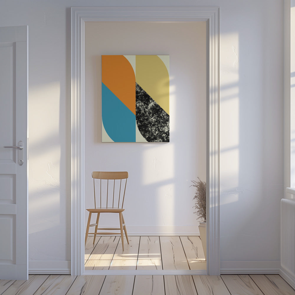 Kräftige geometrische Formen | Leinwand