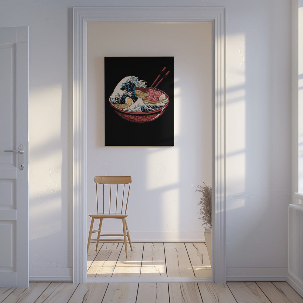Große Ramen-Welle | Leinwand