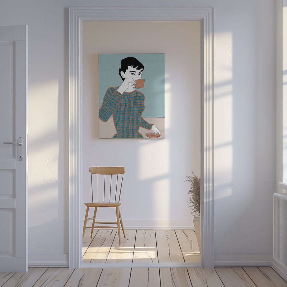 Coffee Lady | Canvas