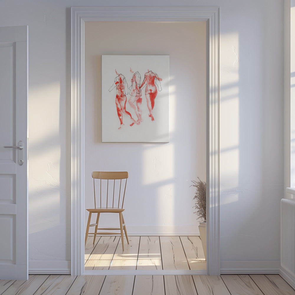 Figurenstudie (Probier mich an) | Leinwand