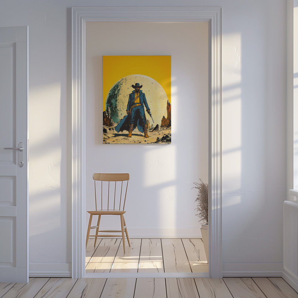 Gelbe Gerechtigkeit | Leinwand