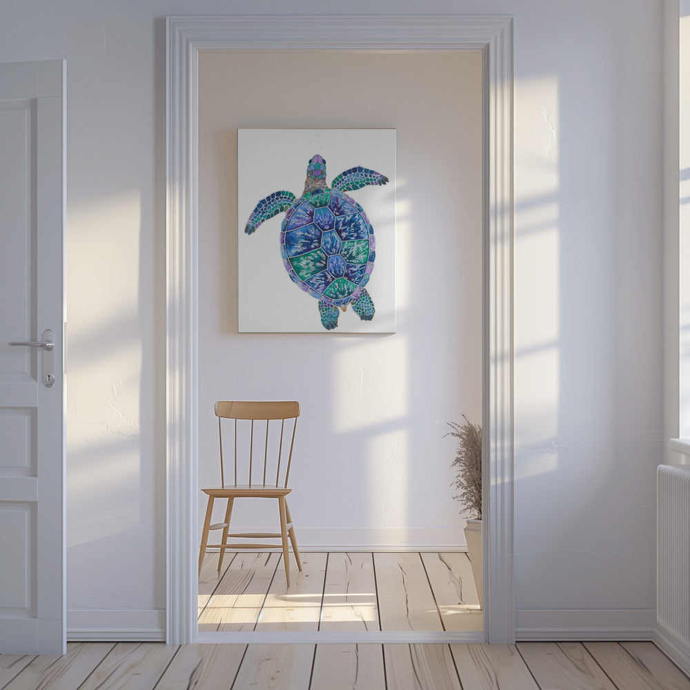 Traumlandschaft der Schildkröte | Leinwand
