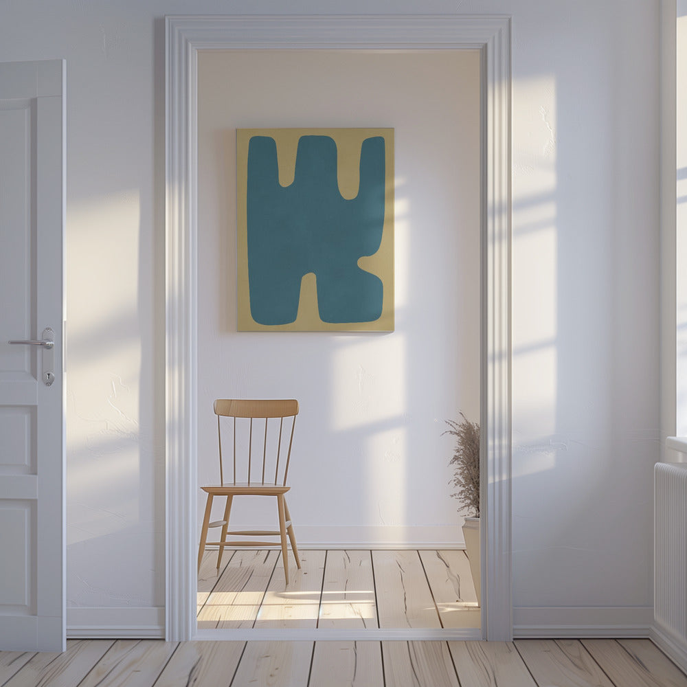 Moderne organische Kunst 17 | Leinwand