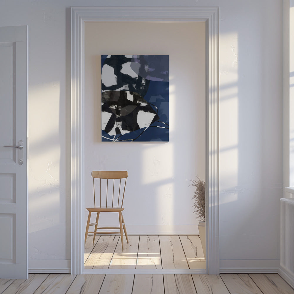 Dark Blue Beauty No1 | Canvas