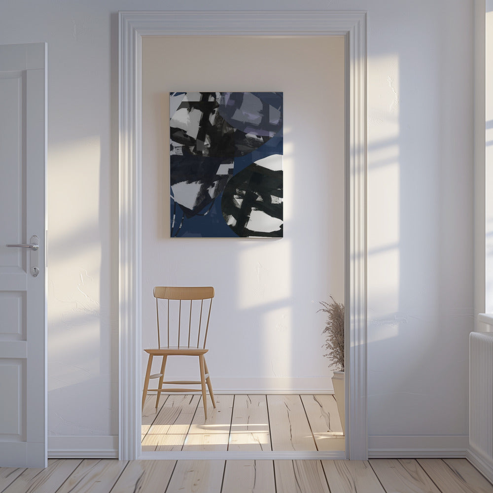 Dark Blue Beauty No3 | Canvas