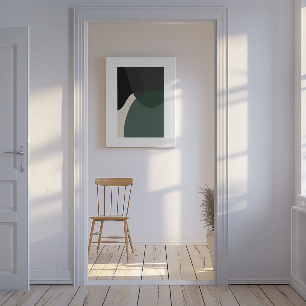 Abstrakte Formen Kunstdruck | Leinwand