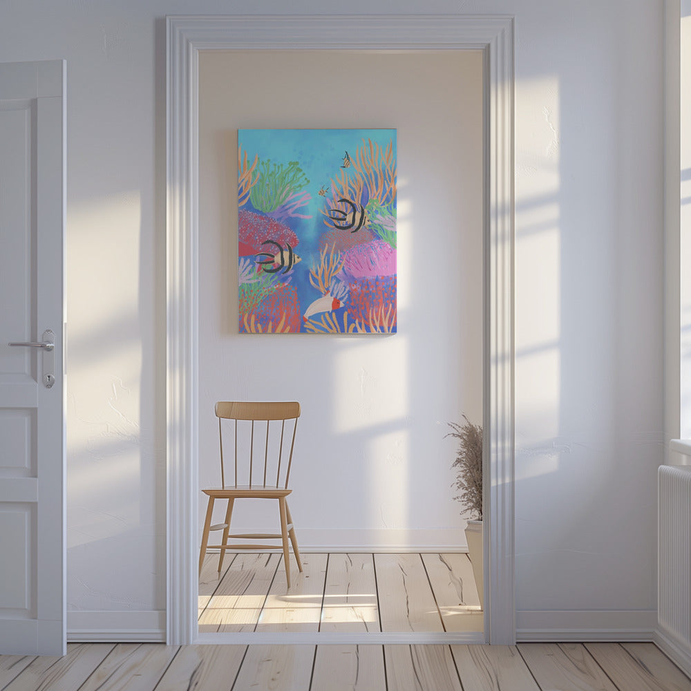 Coral Reef Reverie | Canvas