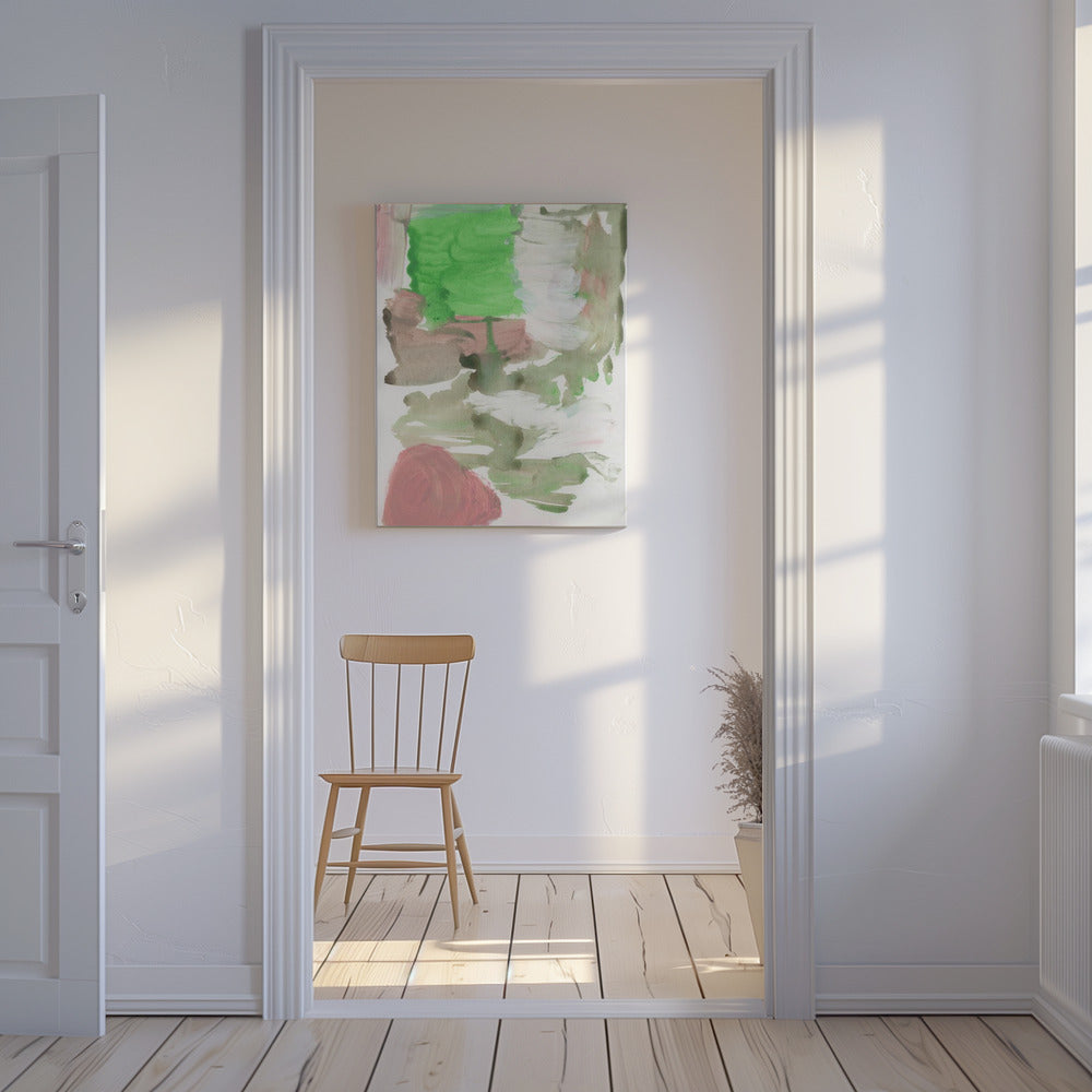 Aquarelle Organic Shapes 3 | Canvas