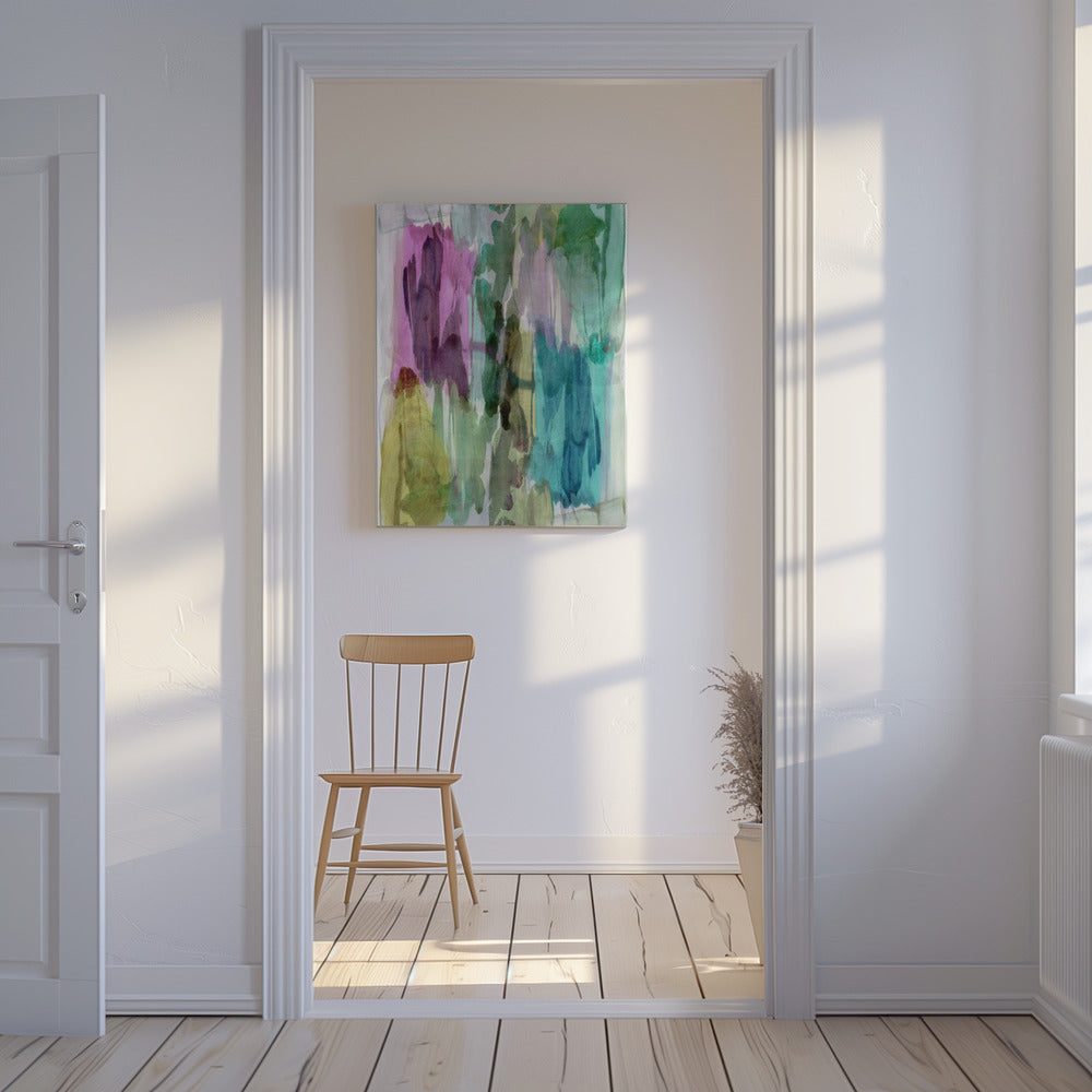 Aquarelle Organic Shapes 4 | Canvas