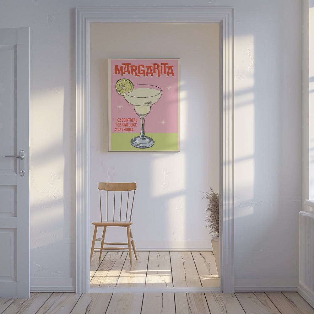 Margarita-Cocktail | Leinwand