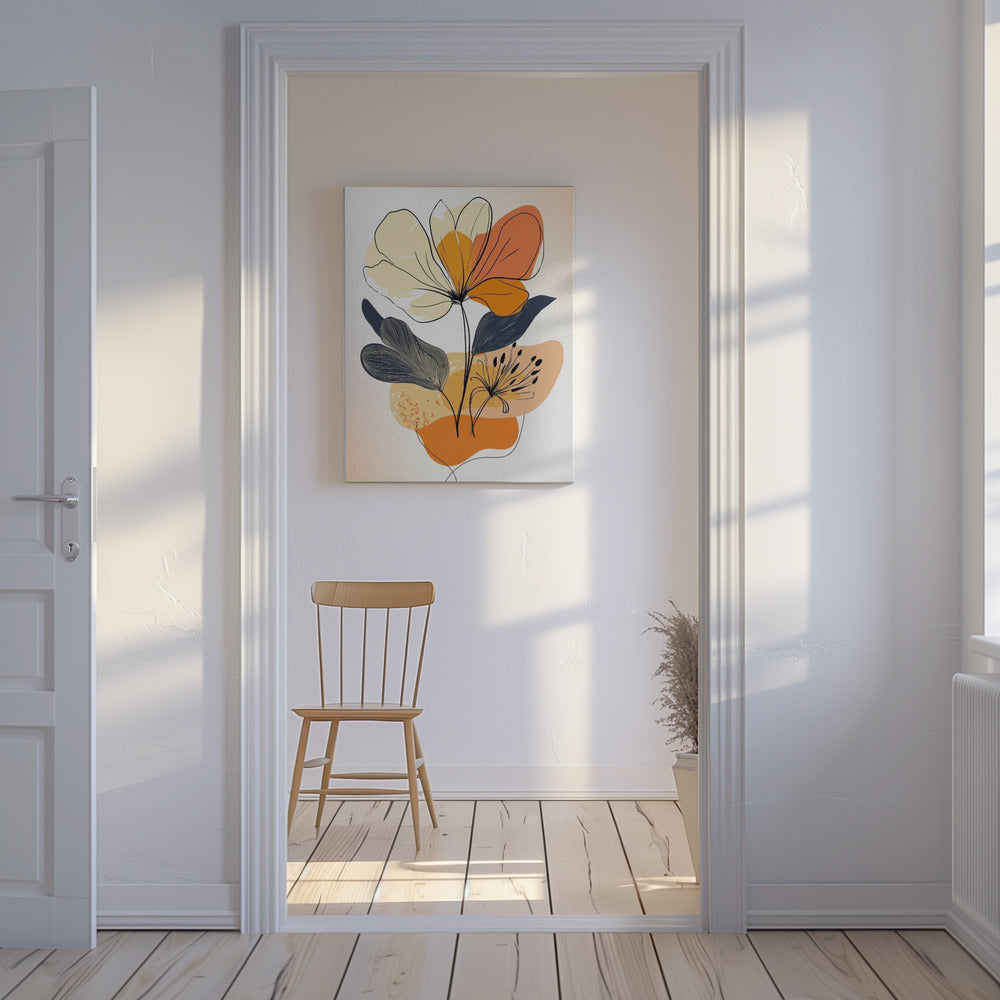 Ember Blooms 1 | Canvas