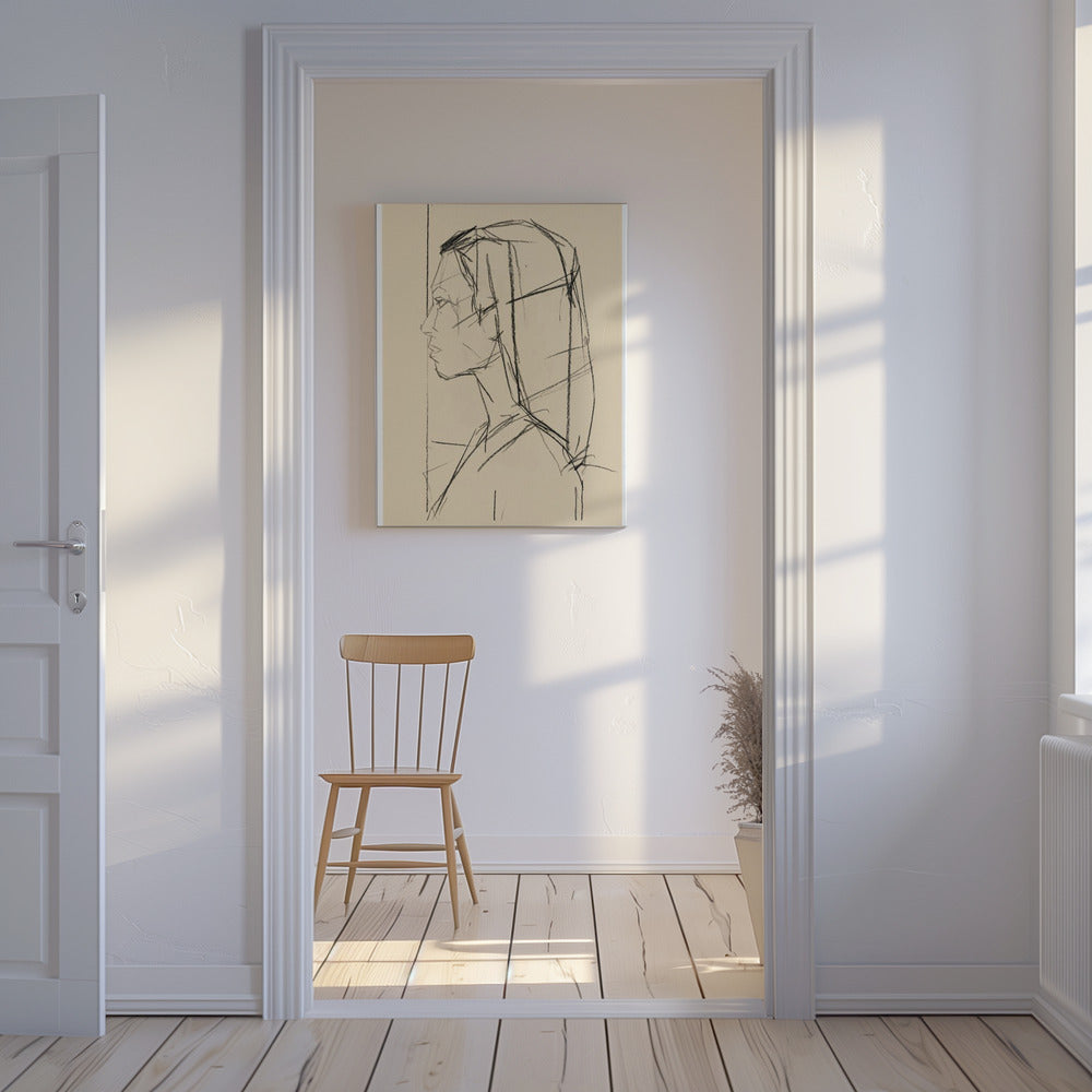Étude Féminine No.6 | Canvas