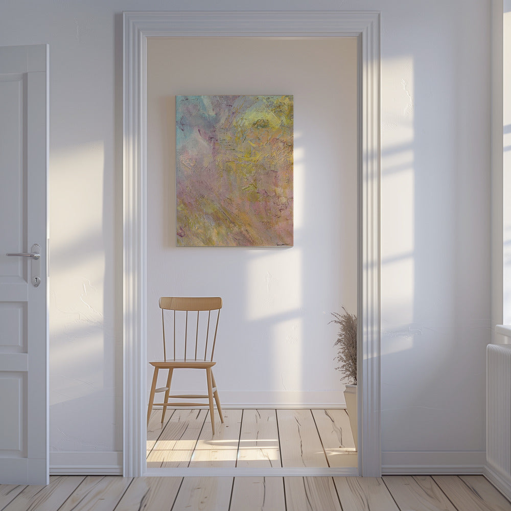 Pastellrosa Träume | Leinwand
