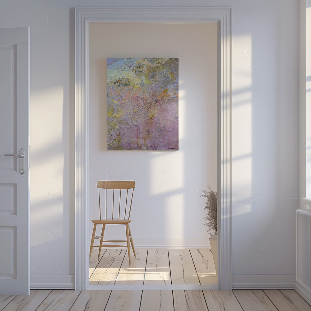 Pastelllandschaft | Leinwand