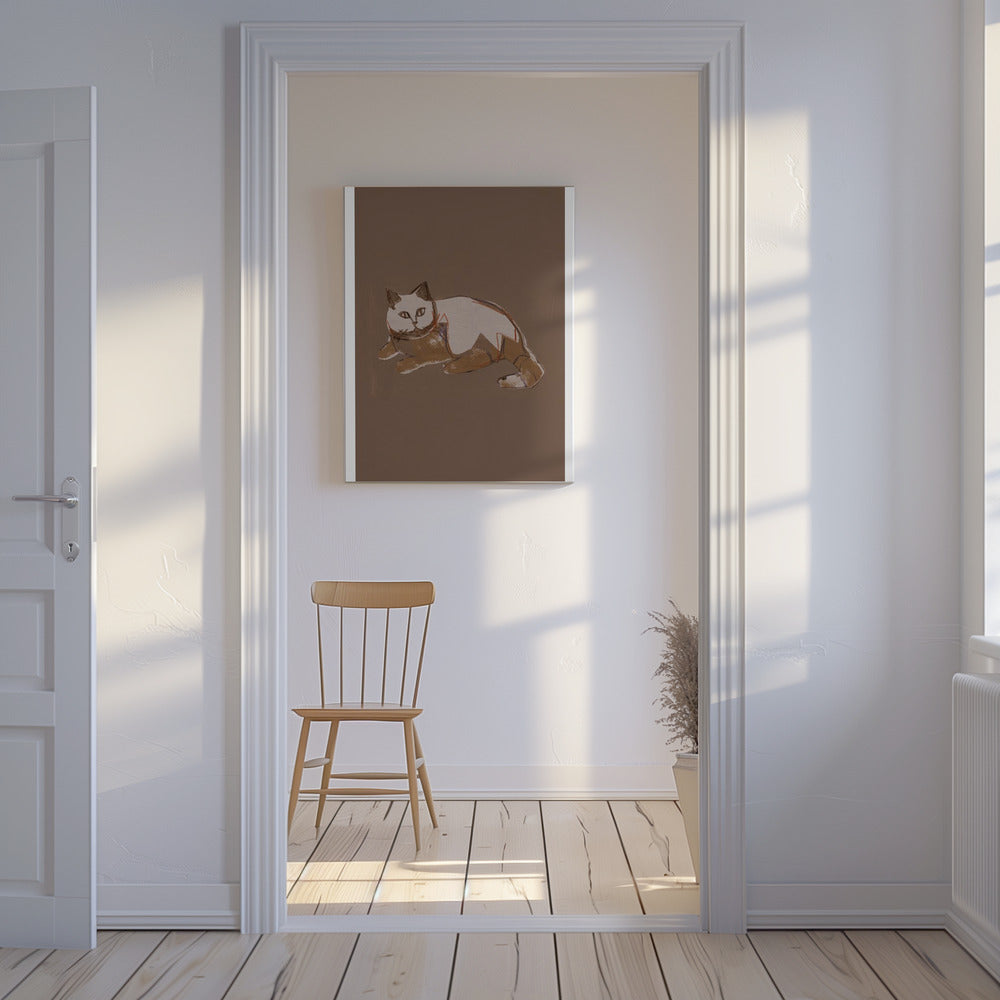 Purrfectly Mocha 7 | Canvas