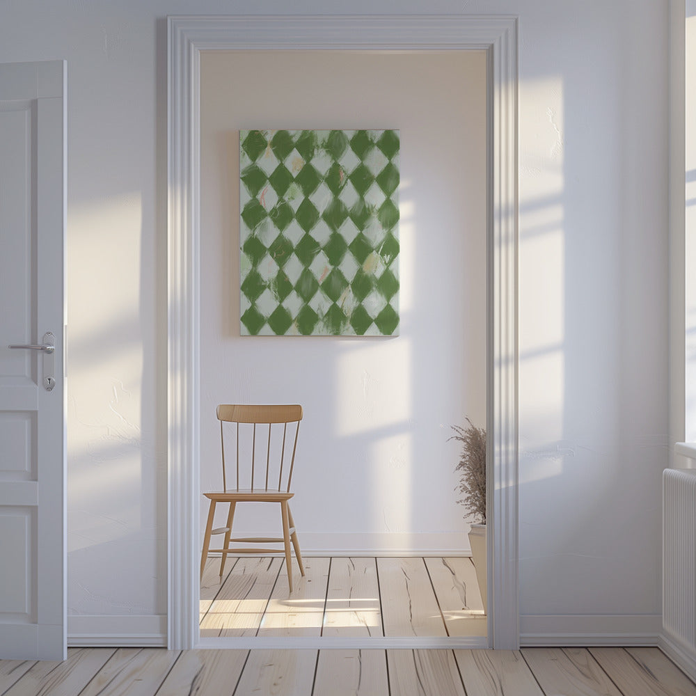 Verdant Diamonds | Canvas
