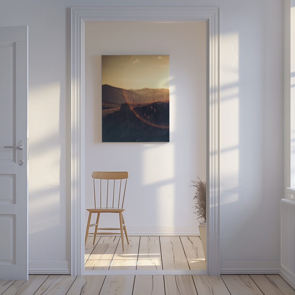 Golden Horizon Glow | Leinwand