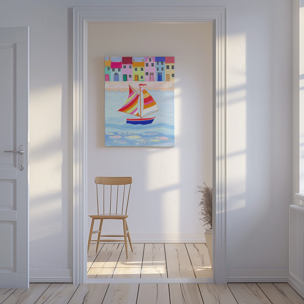 Das Fischerboot | Leinwand