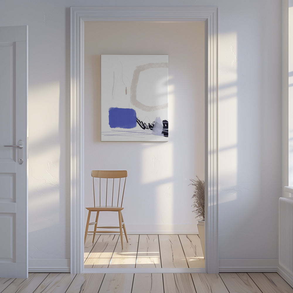 Minimalistische geometrische Formen | Leinwand