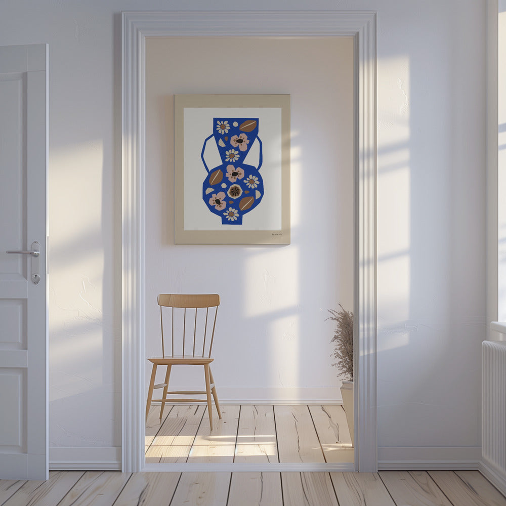 Blumenvase Harmonie | Leinwand