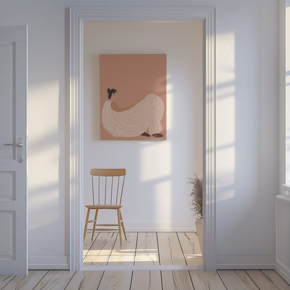 Sonnengebadete Sonne | Leinwand