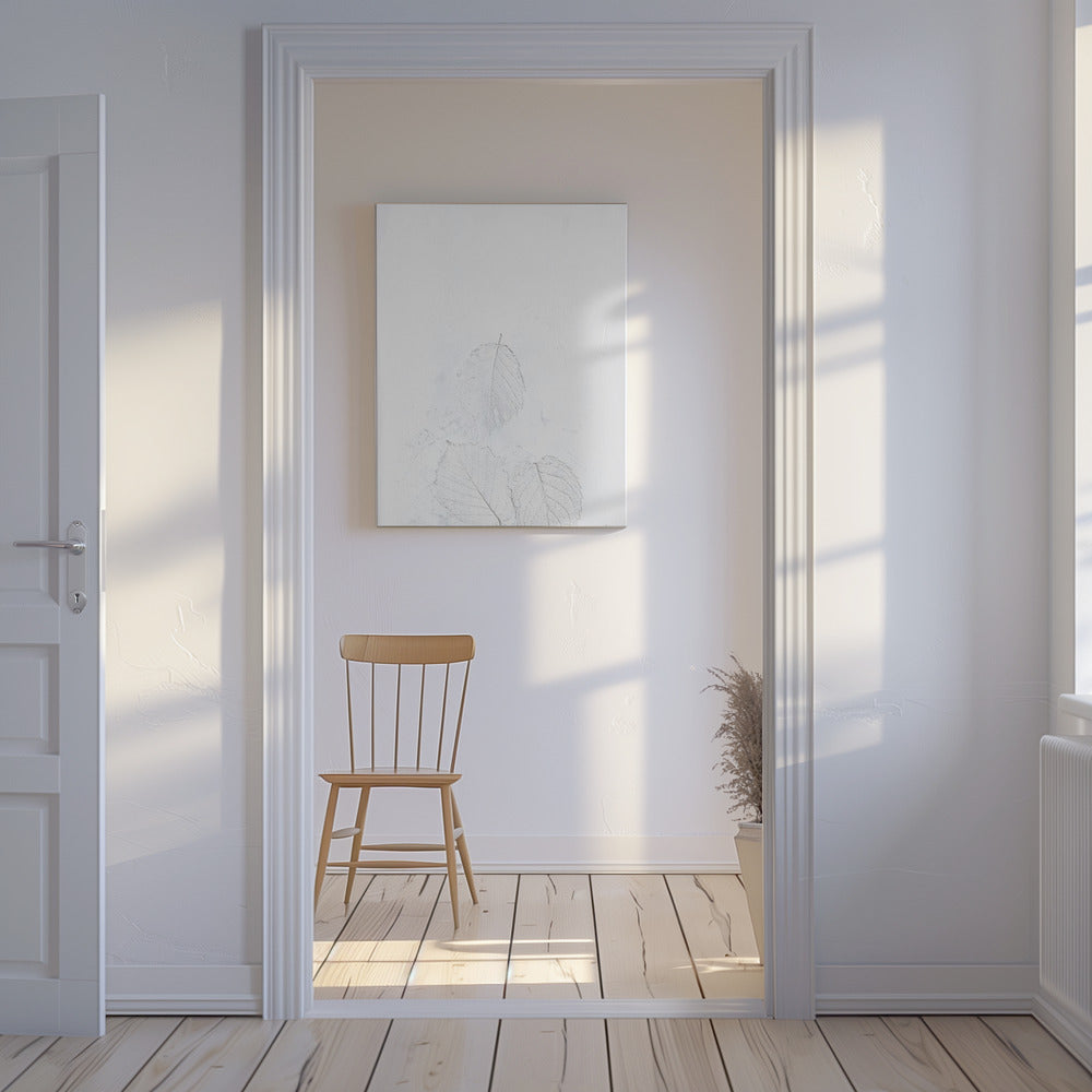 Minimale Blätter | Leinwand