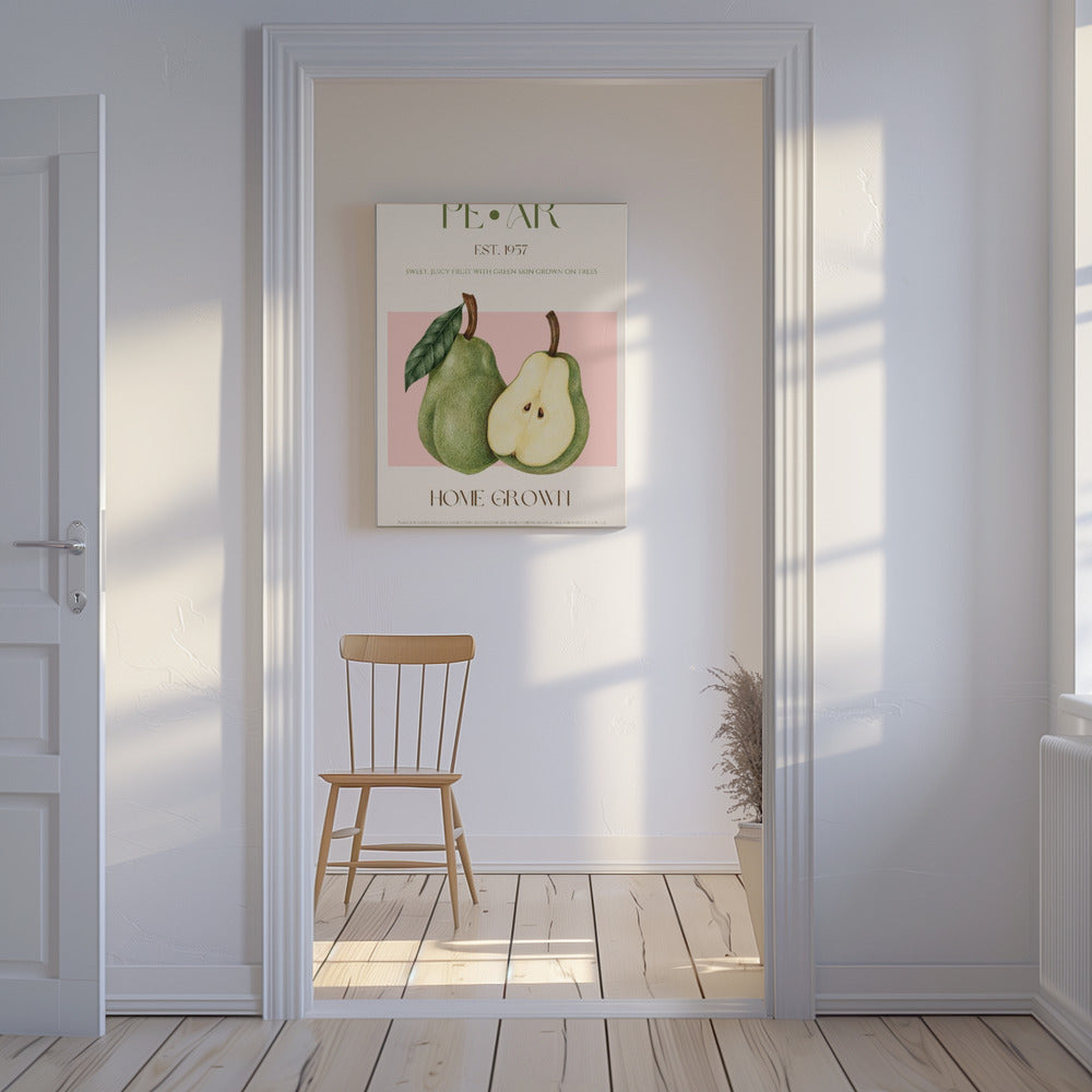 Juicy Pear Delight | Canvas