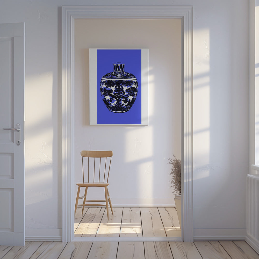 Blaue Weidenträume 1 | Leinwand