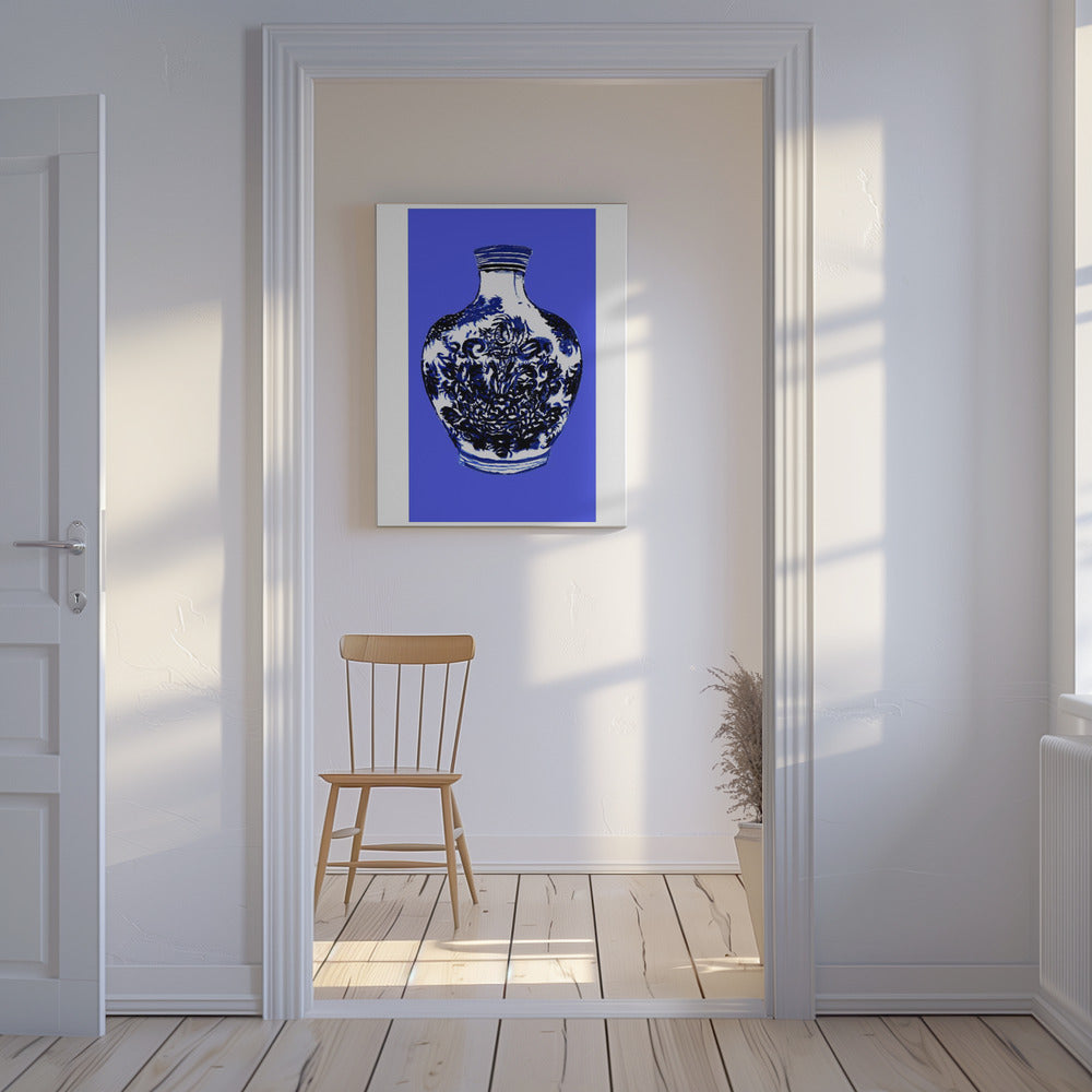 Blaue Weidenträume 2 | Leinwand