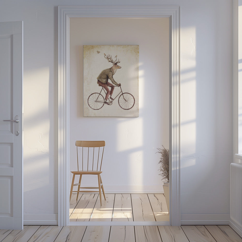Sogar ein Gentleman reitet | Leinwand