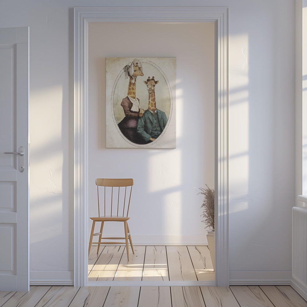 Hochklassiges Paar | Leinwand