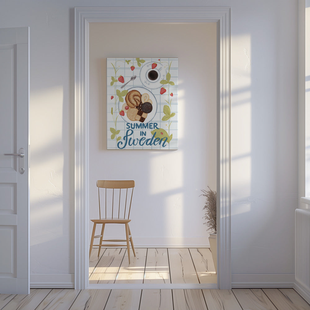 Sommer in Schweden | Leinwand