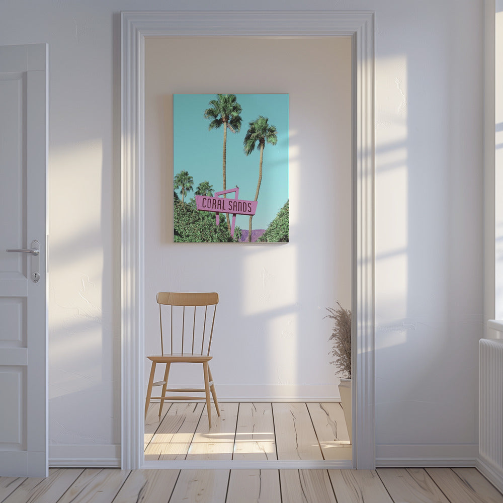 Retro-Paradies-Vibes | Leinwand